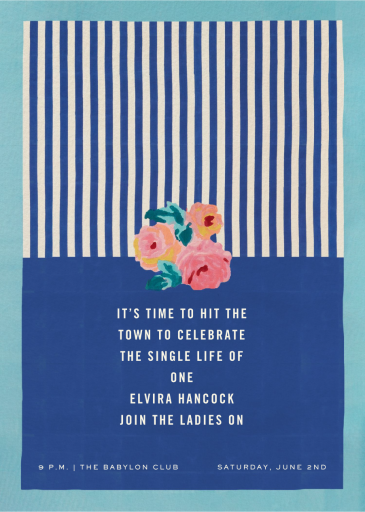 Mezzero - Pool Party Invitation by Lisa Corti