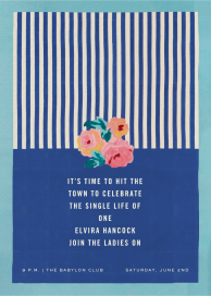 Mezzero - Bachelorette Party Invitation by Lisa Corti