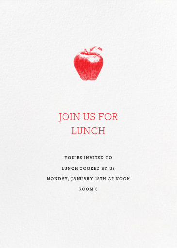 Ivory Plain - School Event Invitation by Paperless Post