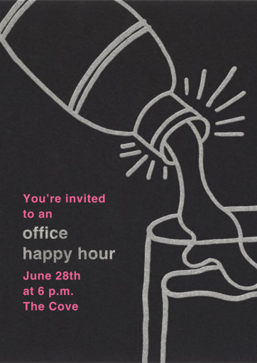 Shake N Roll - Happy Hour Invitation by Paperless Post
