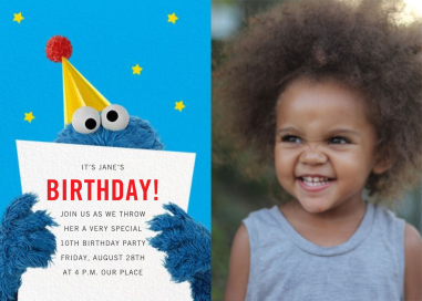 A Monster of a Birthday Photo by Sesame Street