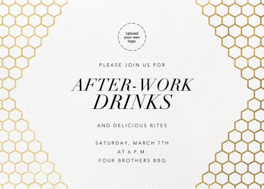 Honeycomb Party - Happy Hour Invitation by Paperless Post