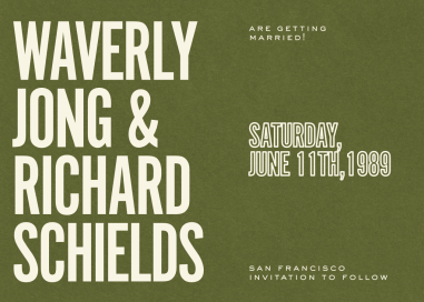 Emboldened - Save the Date by Paperless Post