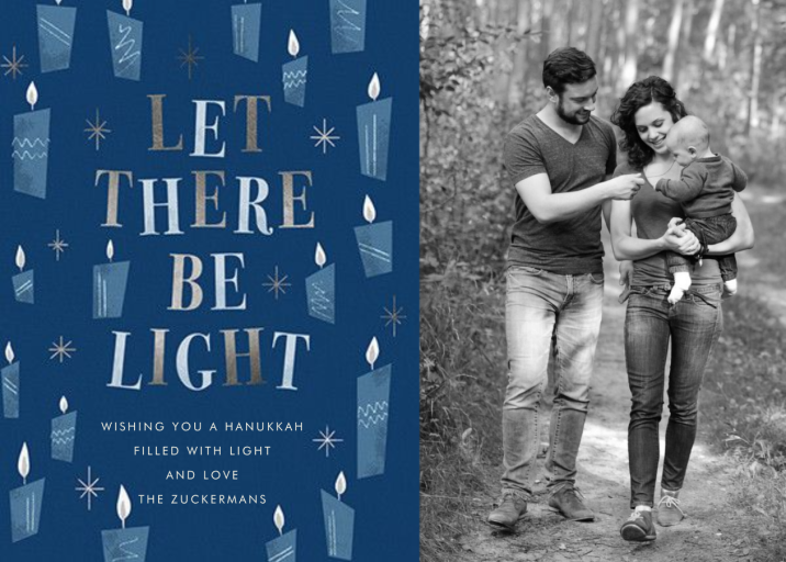 These Little Lights - Hanukkah Card by Paperless Post