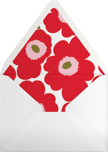 Unikko (Stationery) - Marimekko Envelope