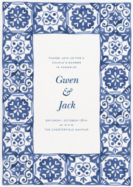 Amalfi Tiles - Bridal Shower Invitation by Paperless Post