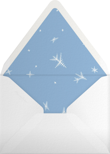 Snow Crystals Photo - Paperless Post Envelope