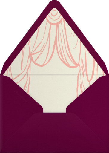 Draped Tablescape - Pulp Templates Co. Envelope