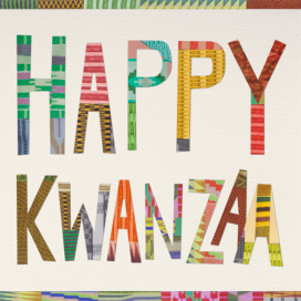 Happy Kwanzaa - Greeting Card by Paperless Post