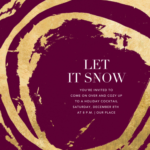 Montage - Holiday Party Invitation by Kelly Wearstler