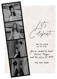 Film Strip - Graduation Party Invitation by Paperless Post