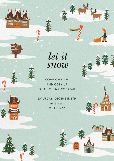 Winter Wonderland - Holiday Party Invitation by Rifle Paper Co.