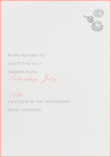 Edge Stain Ivory by Paperless Post