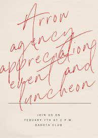 Take Notes - Corporate Reception Invitation by Paperless Post