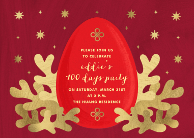 Red Egg by Paperless Post