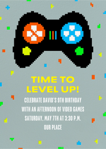 Player One by Paperless Post