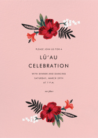 Kona Floral - Luau Party Invitation by Rifle Paper Co.