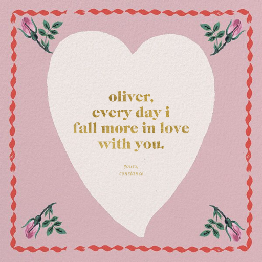 Pour Maman - Valentine's Day Card by Nathalie Lété