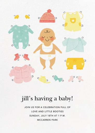 Diapered and Dapper - Baby Shower Invitation by Paperless Post