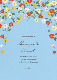 In the Cosmos - Wedding Brunch Invitation by Oscar de la Renta