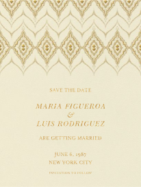 Silk Road (Save The Date) - Save the Date by Crane & Co.