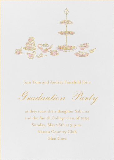 High Tea - Celebration Invitation by Paperless Post