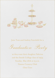 High Tea - Celebration Invitation by Paperless Post