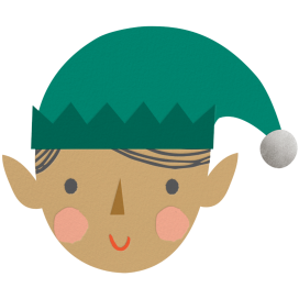 Elfo sonrojado, de Meri Meri