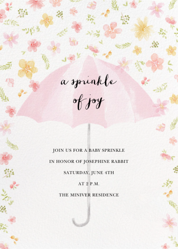 Flower Shower - Invitation by Paperless Post