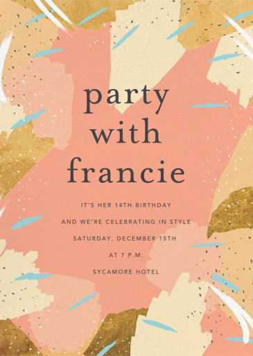 Speckled Strokes by Ashley G