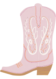 Western Boot by Meri Meri