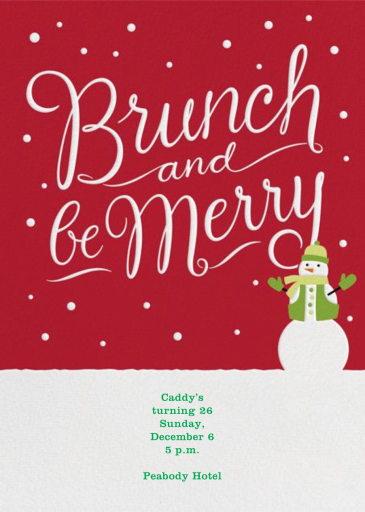 Brunch and Be Merry by Crate & Barrel
