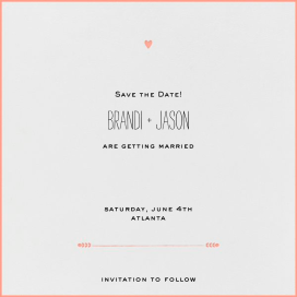 The Raleigh - Save the Date by Mr. Boddington's Studio