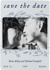 Rustic Film Frame by Paperless Post