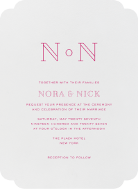 Lacquer - Wedding Invitation by Crane & Co.
