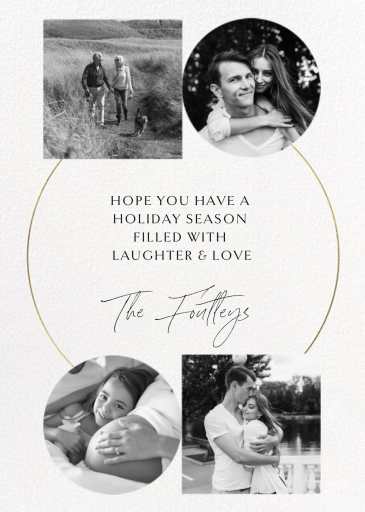 Poles (4 Multi-Photo) - Greeting Card by Paperless Post