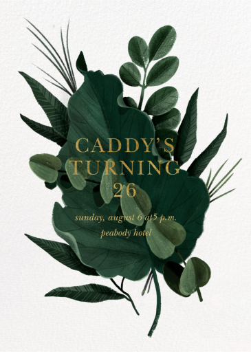 Herrgarde - Birthday Invitation by Paperless Post