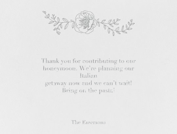 Sylvia I (Thank You) - Stationery by Paperless Post