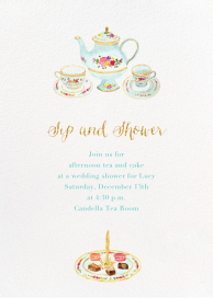 Petits Fours Secs - Bridal Shower Invitation by Paperless Post