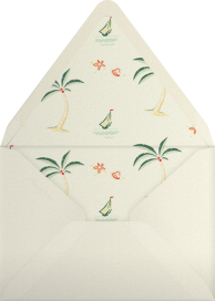 White Sand Christmas - Paperless Post Envelope