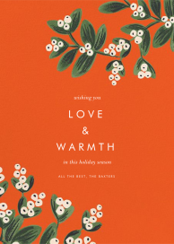 Mistletoe Accent - Christmas Card by Rifle Paper Co.