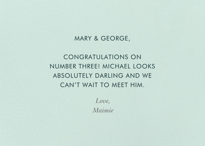 Welcome Garland by Rifle Paper Co. - Back