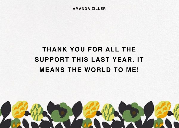 Green Green (Thank You) - Stationery by Marimekko