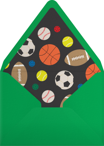 Sporty Frame - Meri Meri Envelope