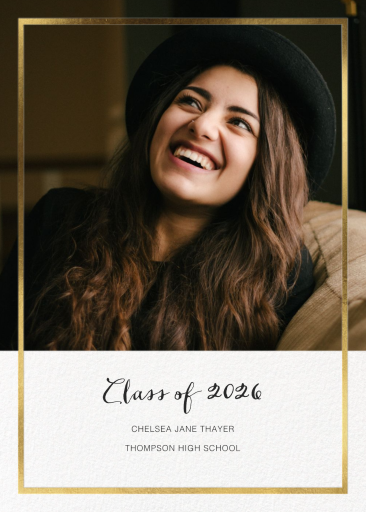 Idylle (Photo) - Graduation Announcement by Paperless Post