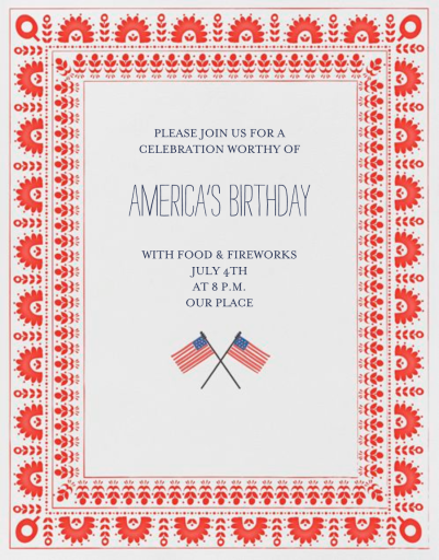 Betsy Ross Handy Work - Red by Mr. Boddington's Studio