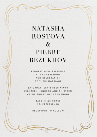 Plume Tall - Wedding Invitation by Paperless Post