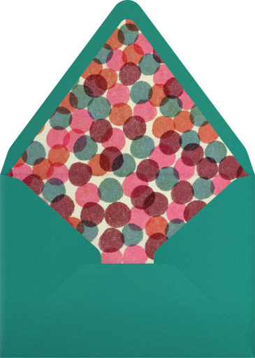 Dotted Party Hat - Maisy Summer Envelope