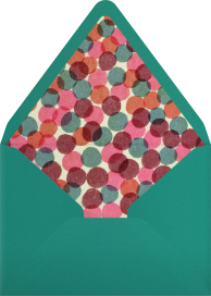 Dotted Party Hat - Maisy Summer Envelope