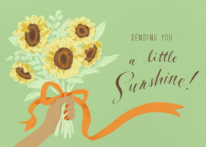 Handful of Sunshine - Thinking of You Card by Paperless Post